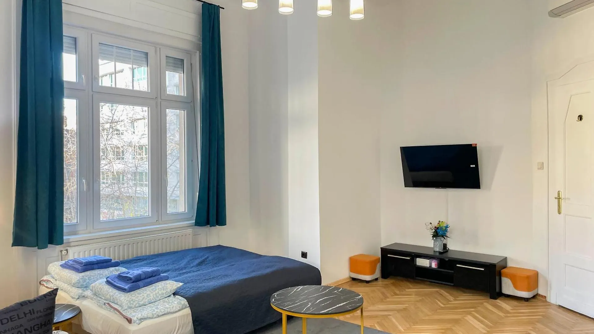 W25 Spacious 3Br Free Parking Budapeszt Apartament