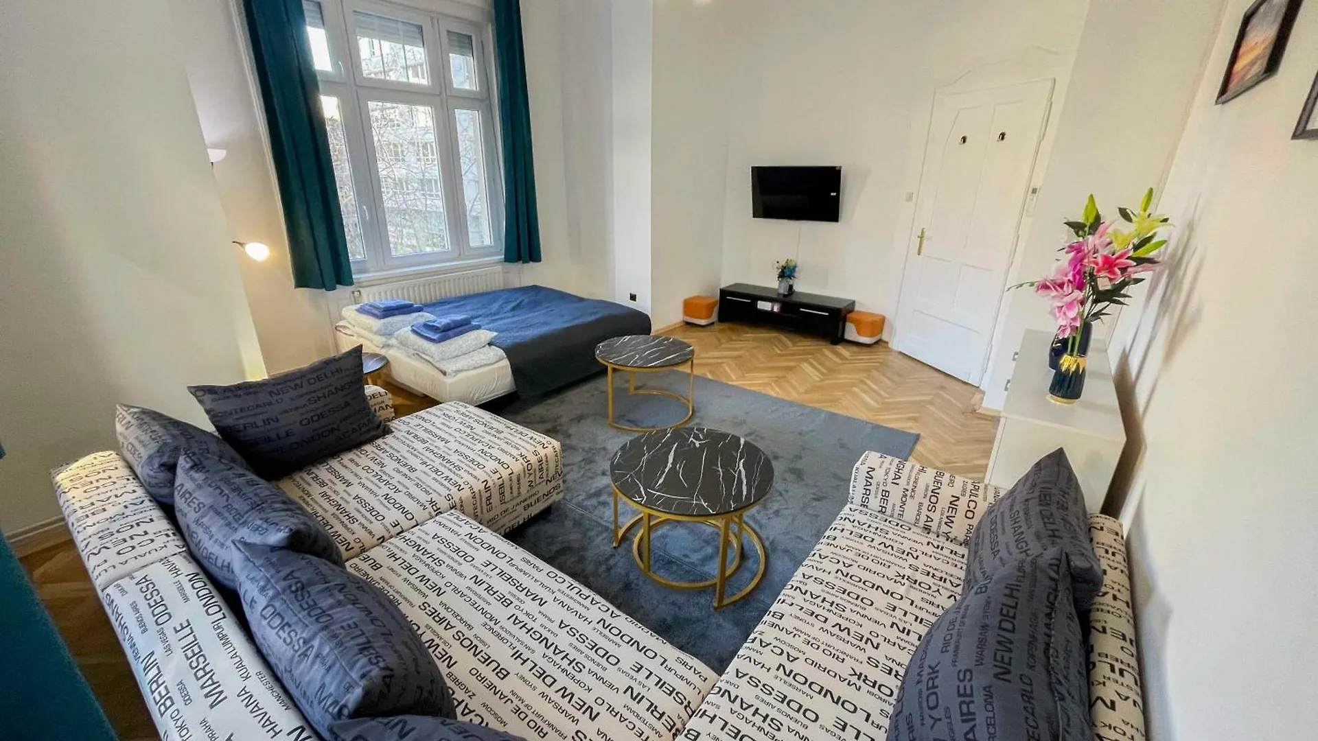 Apartament W25 Spacious 3Br Free Parking Budapeszt
